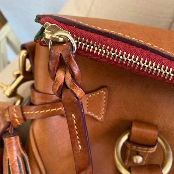 Dooney & Bourke Florentine satchel, natural - Picture 11 of 11